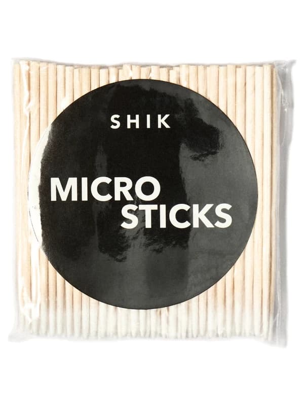Тонкие деревянные палочки для бровей 100 шт SHIK MICRO STICKS