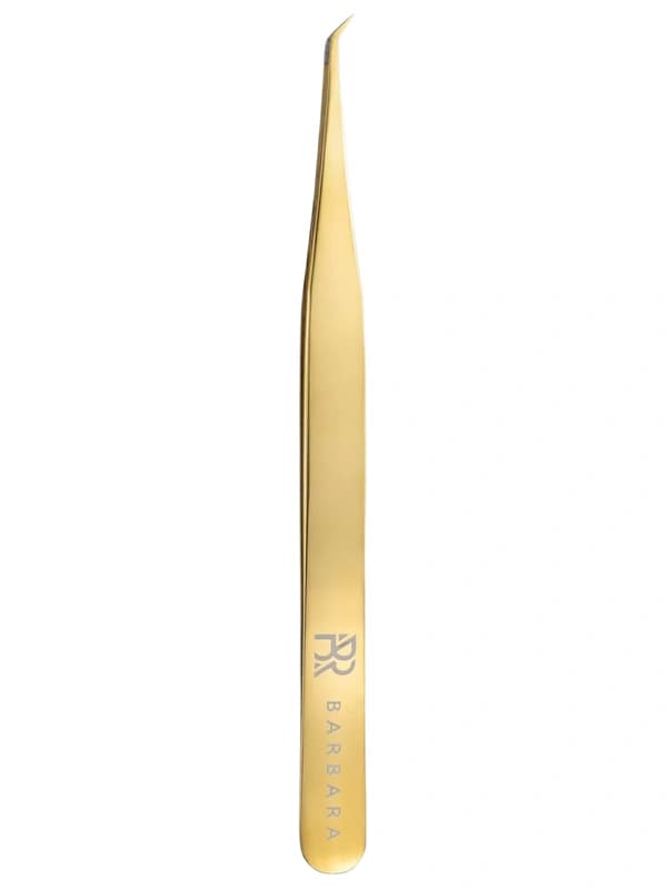 Сверхточный пинцет Barbara серия Gold Touch, тип L (45 градусов, 5 мм)