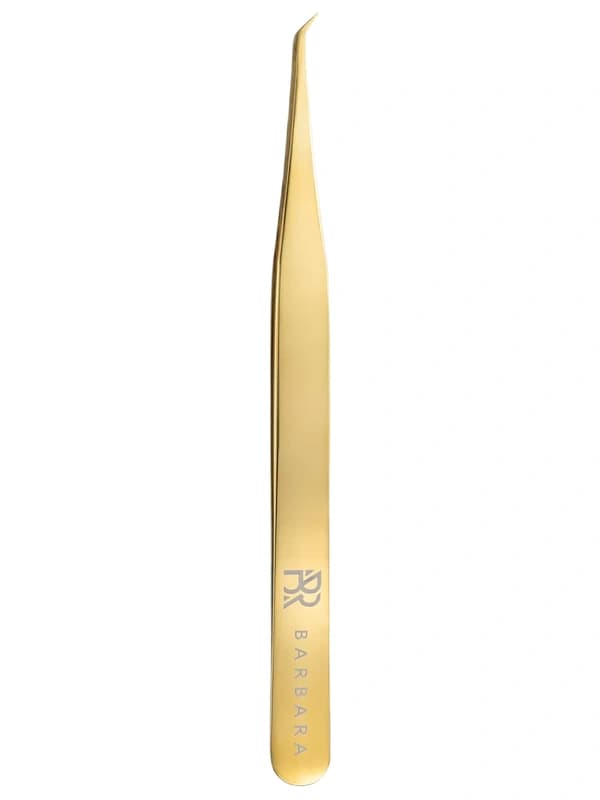 Сверхточный пинцет Barbara серия Gold, тип L (45 градусов, 5 мм)
