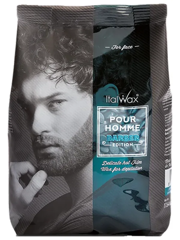 Плёночный воск Italwax Pour Homme Barber