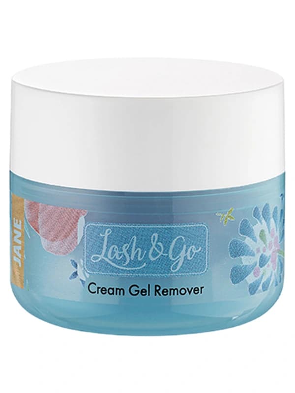 Кремовый ремувер для снятия наращенных ресниц Lash&Go Jane (цветной, 13 г)