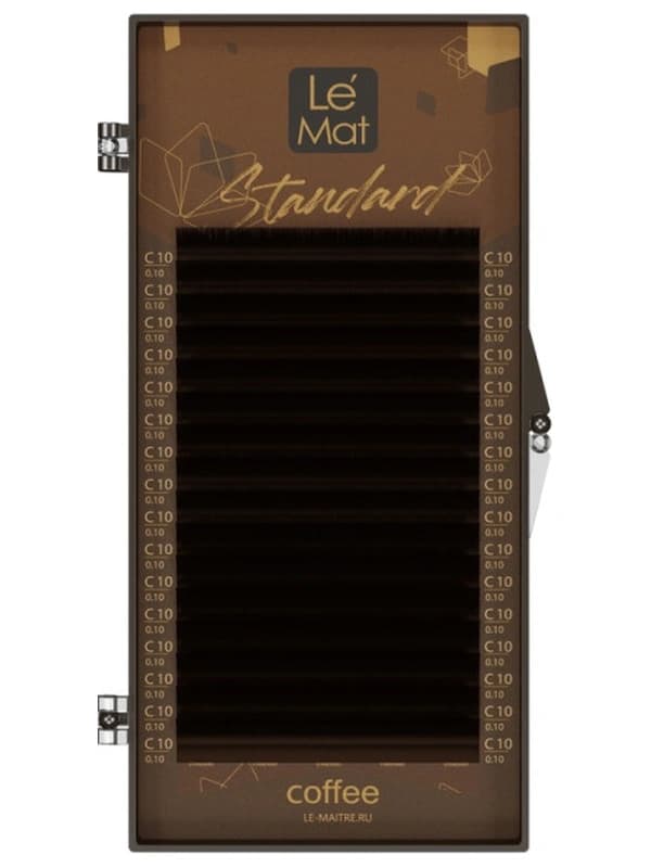 Ресницы Le Mat Standard Coffee, 16 линий