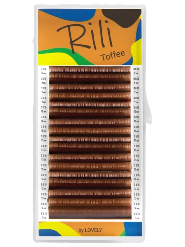 Ресницы Rili Toffee, 16 линий