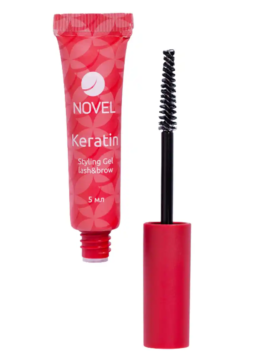 Keratin Styling Gel Novel для ресниц и бровей
